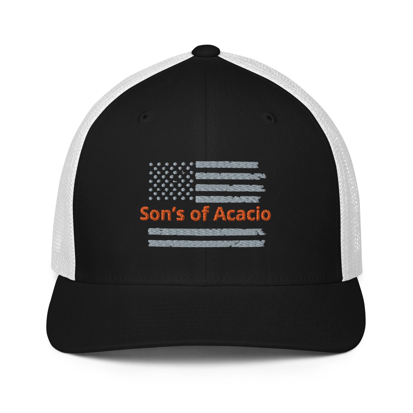 SOA Flag flex fit trucker cap