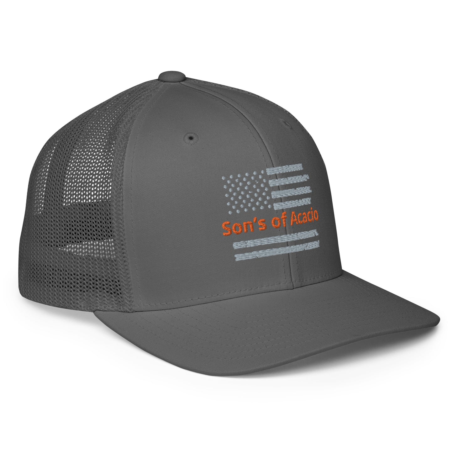 SOA Flag flex fit trucker cap
