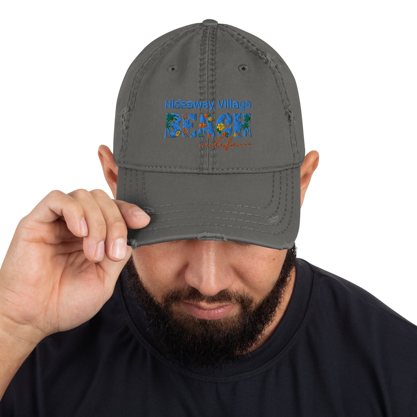 Hideaway Distressed Dad Hat