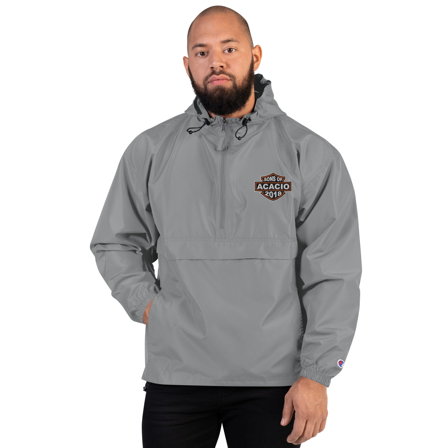 SOA Embroidered Champion Packable Jacket