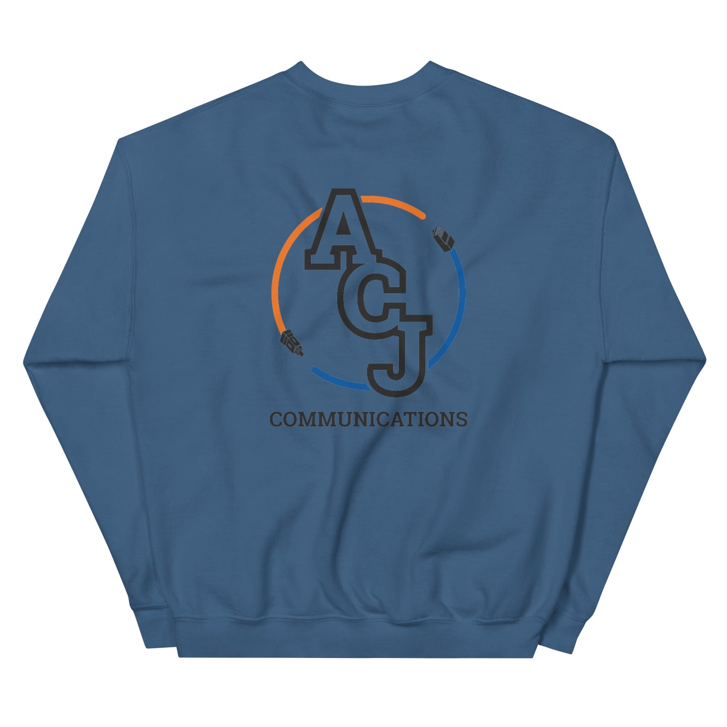 ACJ Black Print Unisex Sweatshirt