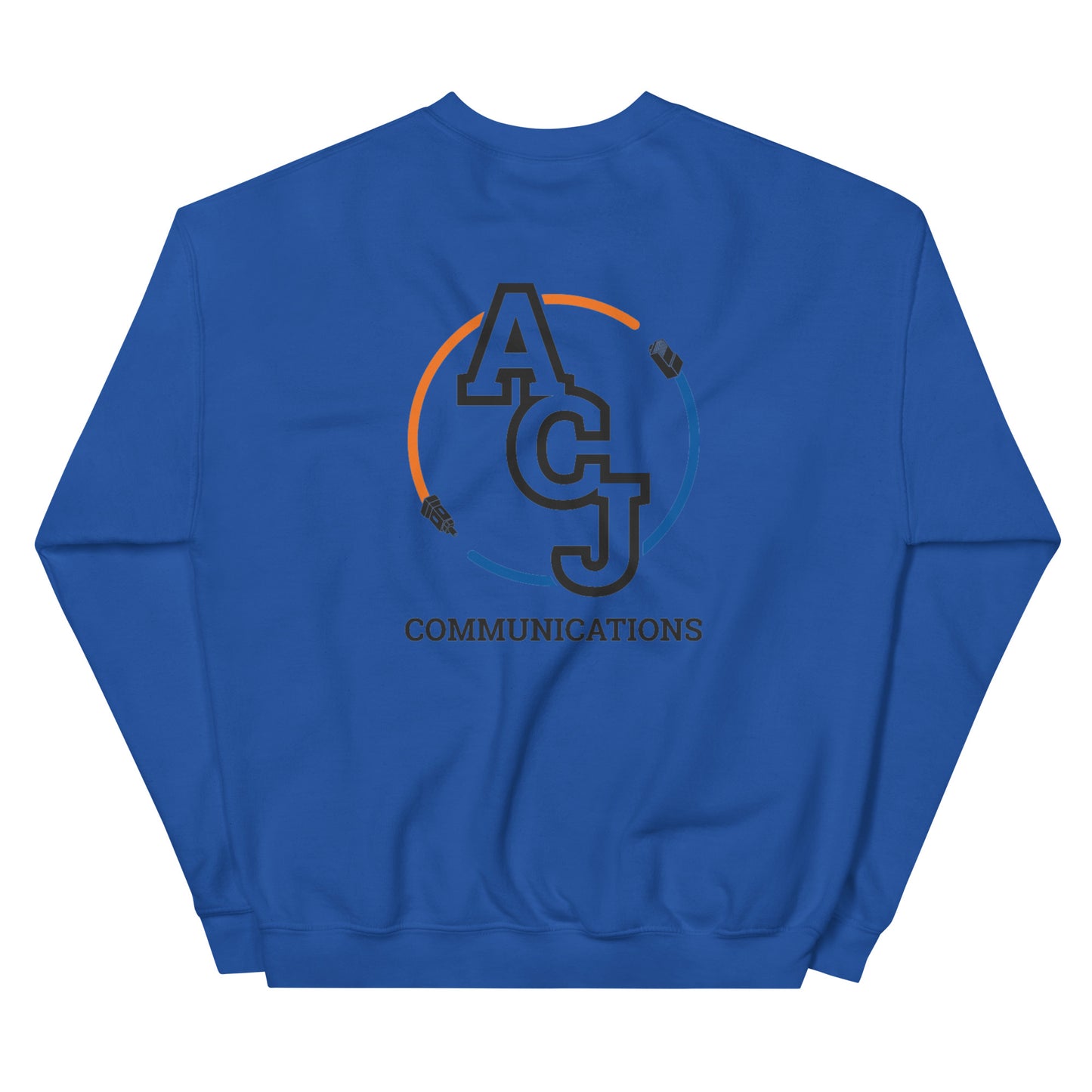 ACJ Black Print Unisex Sweatshirt