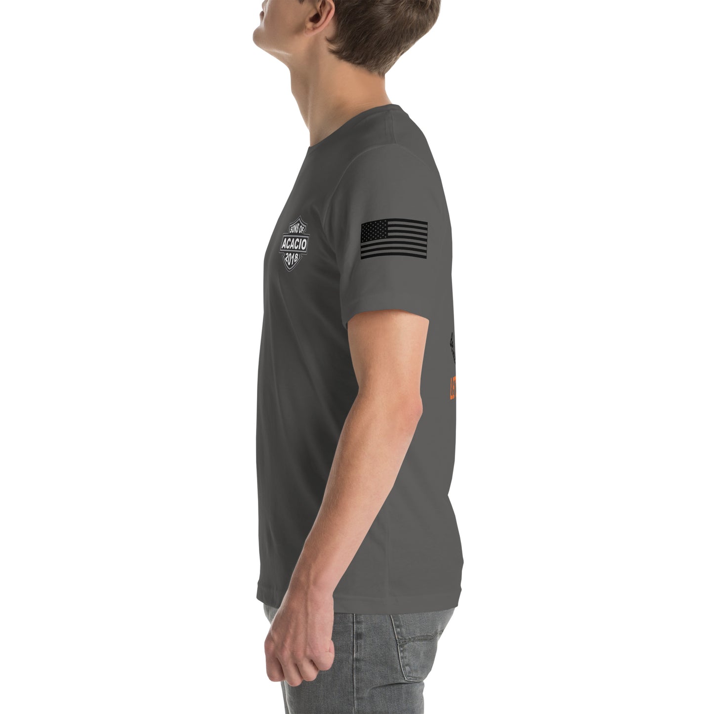 Home of the free light t-shirt