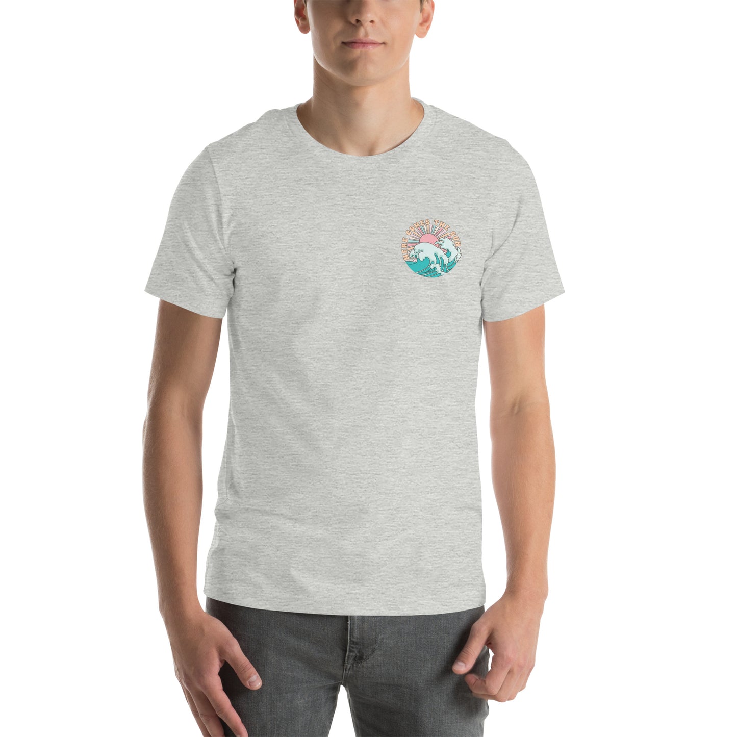 Hideaway here comes the sun men’s t-shirt