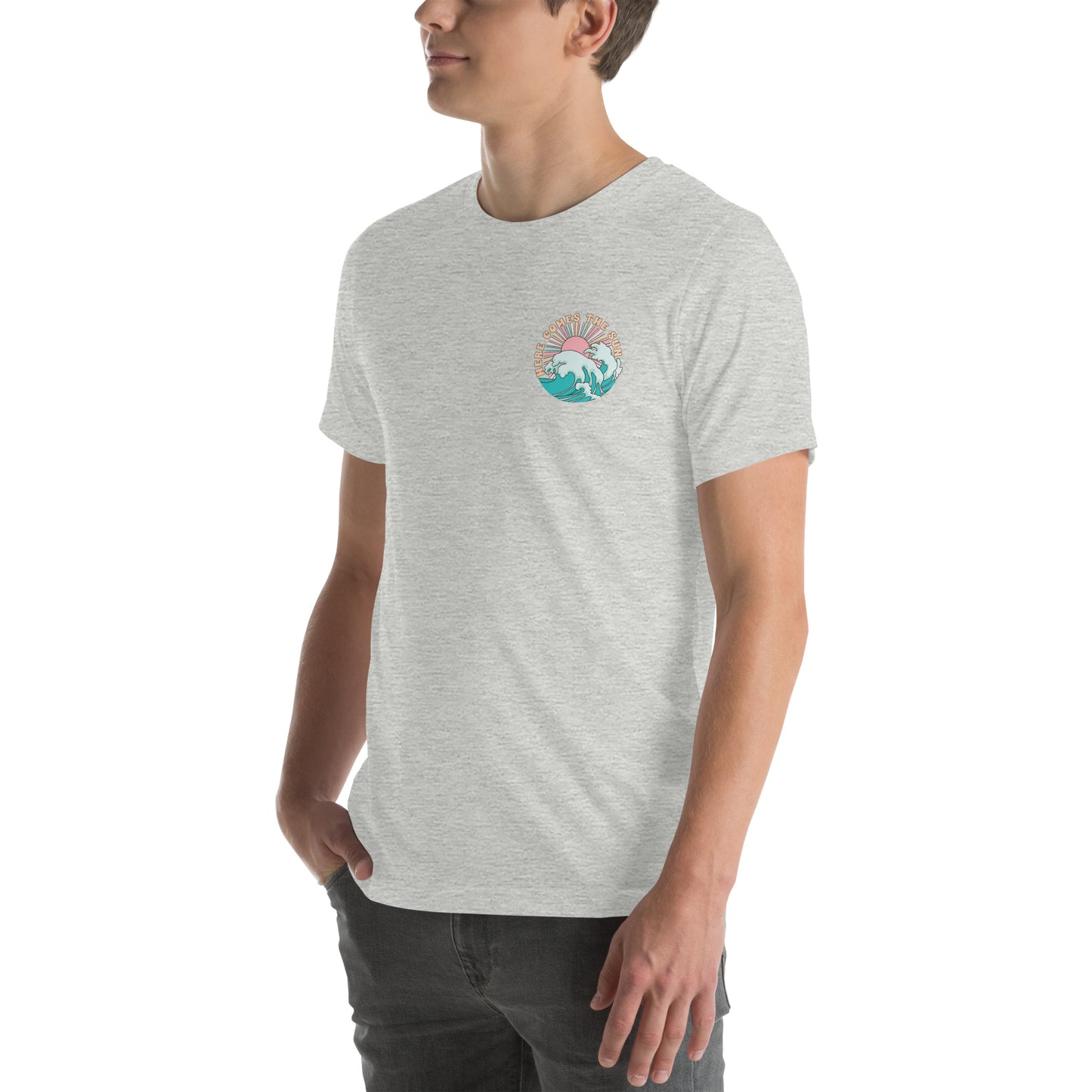 Hideaway here comes the sun men’s t-shirt