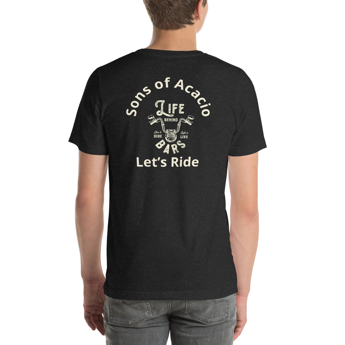 SOA Life behind bars back Unisex t-shirt