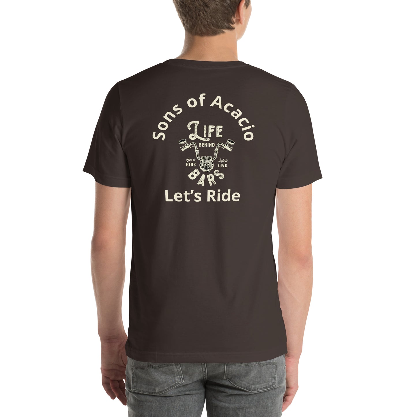 SOA Life behind bars back Unisex t-shirt