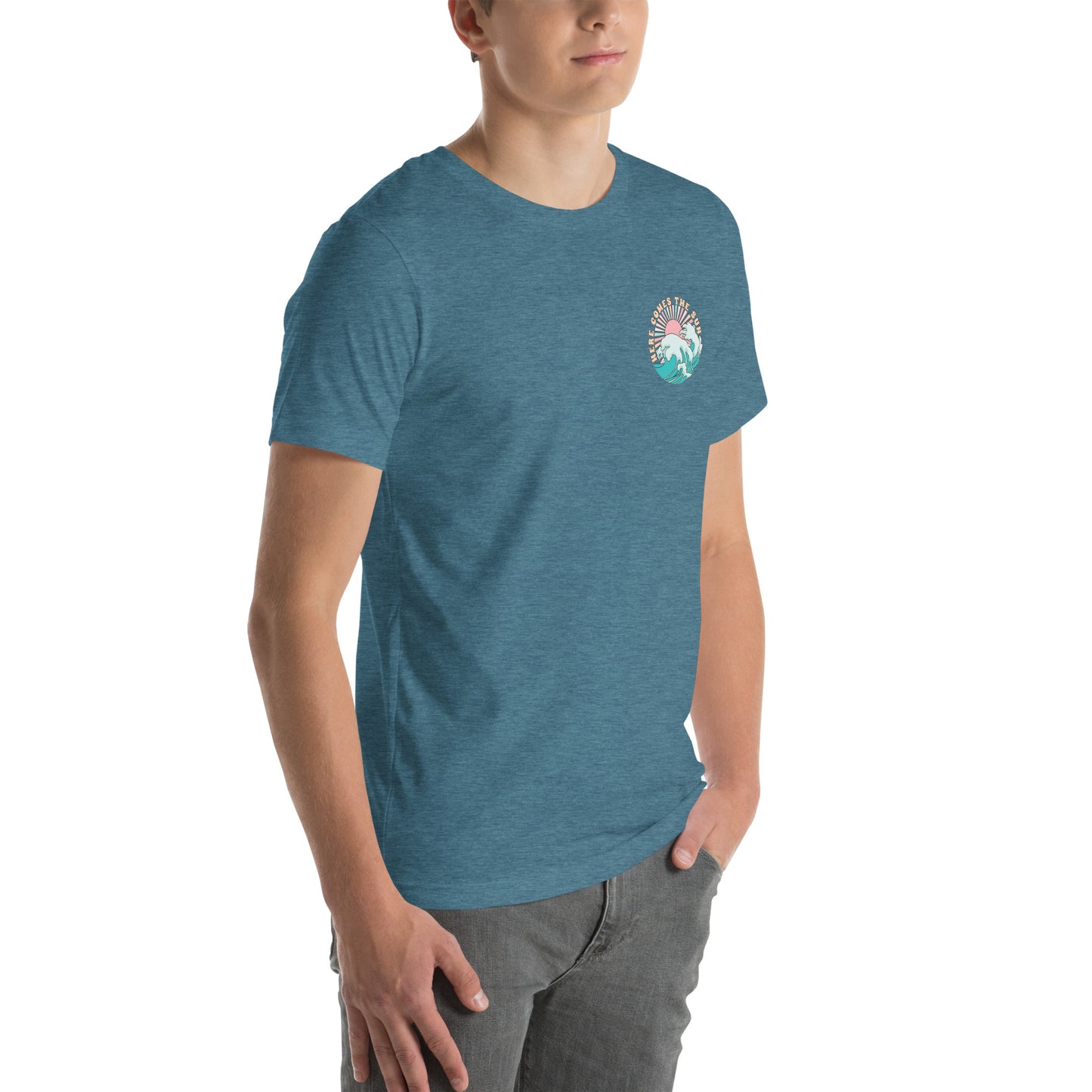 Hideaway here comes the sun men’s t-shirt