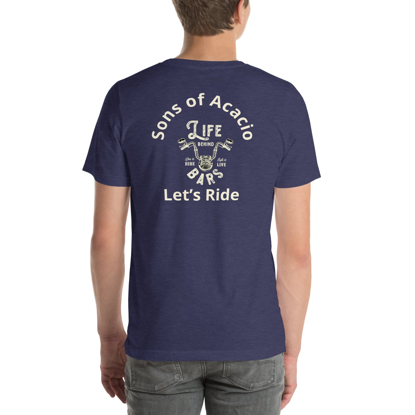 SOA Life behind bars back Unisex t-shirt