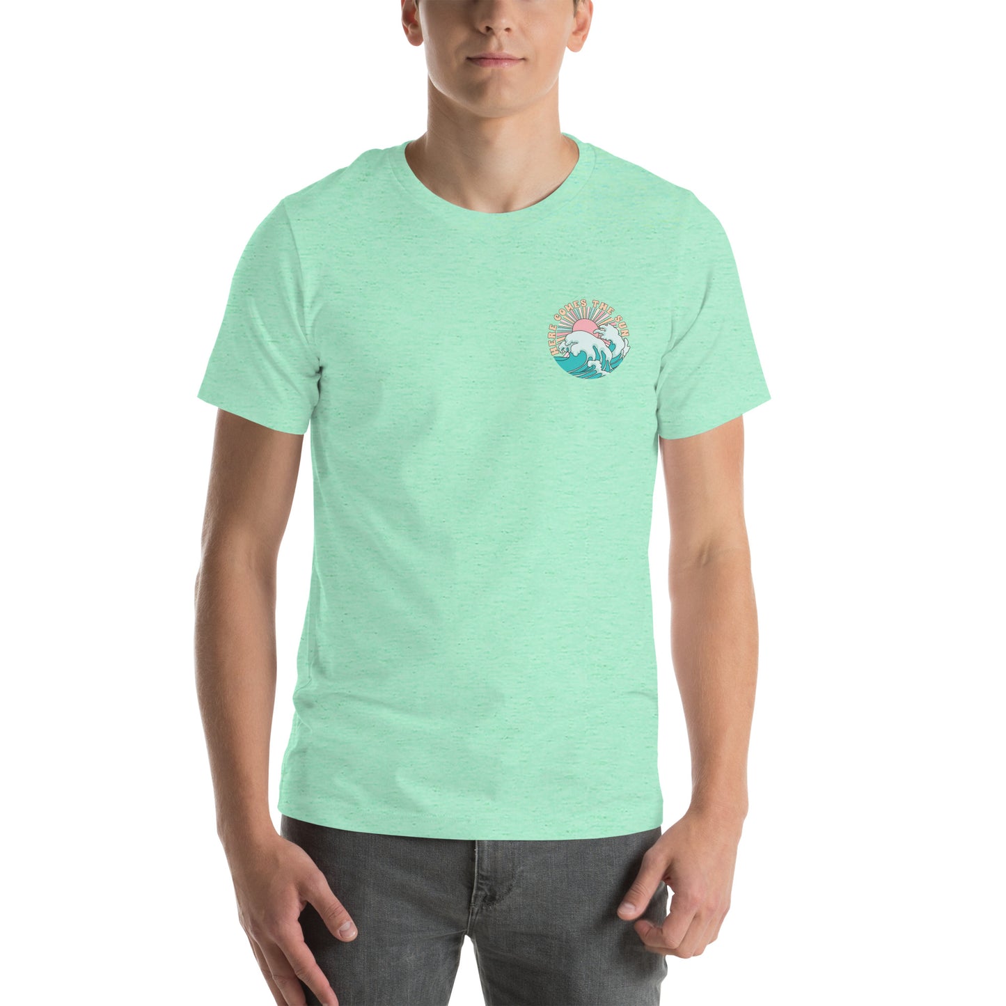 Hideaway here comes the sun men’s t-shirt