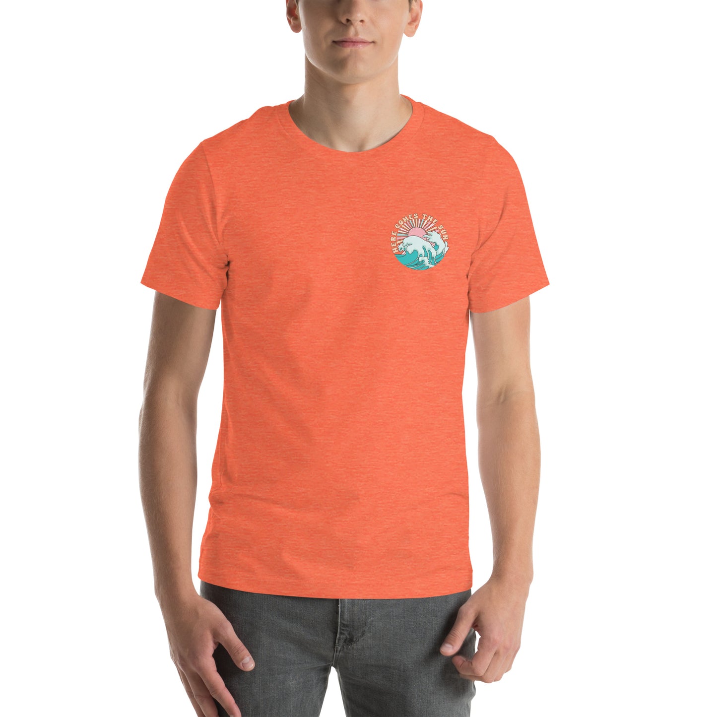 Hideaway here comes the sun men’s t-shirt