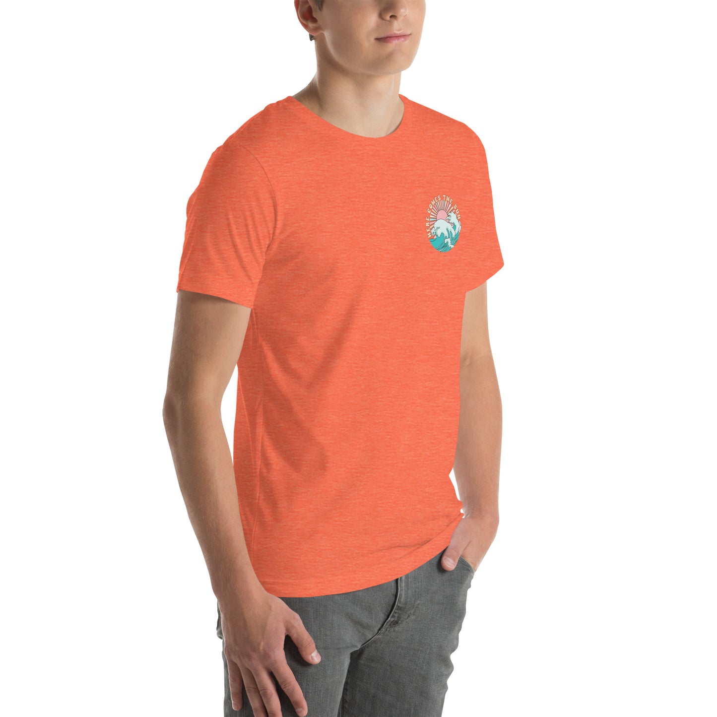 Hideaway here comes the sun men’s t-shirt