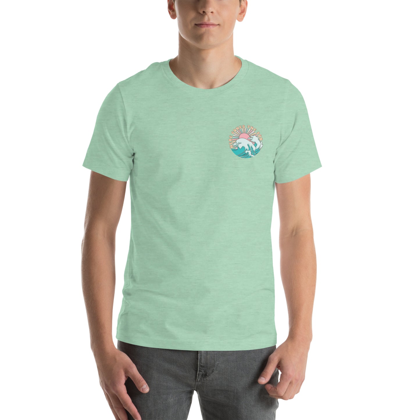 Hideaway here comes the sun men’s t-shirt