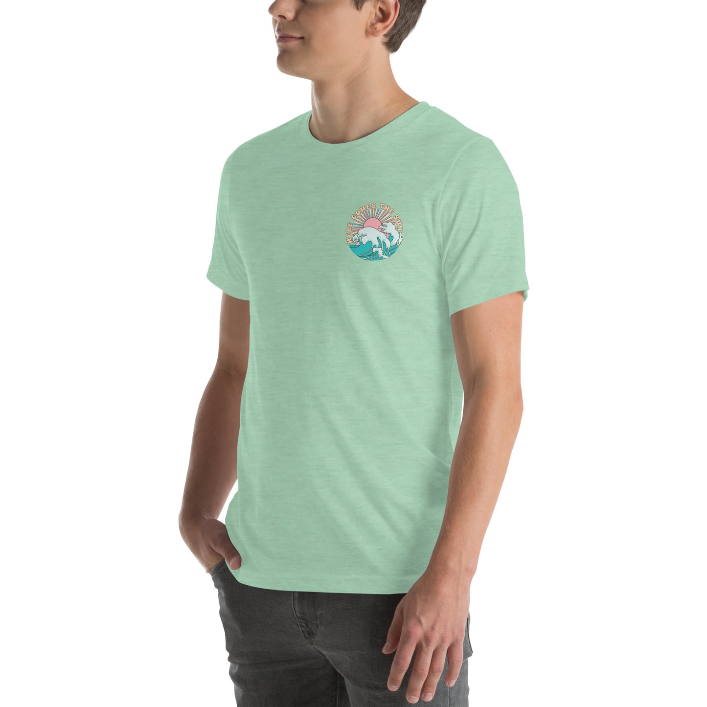 Hideaway here comes the sun men’s t-shirt