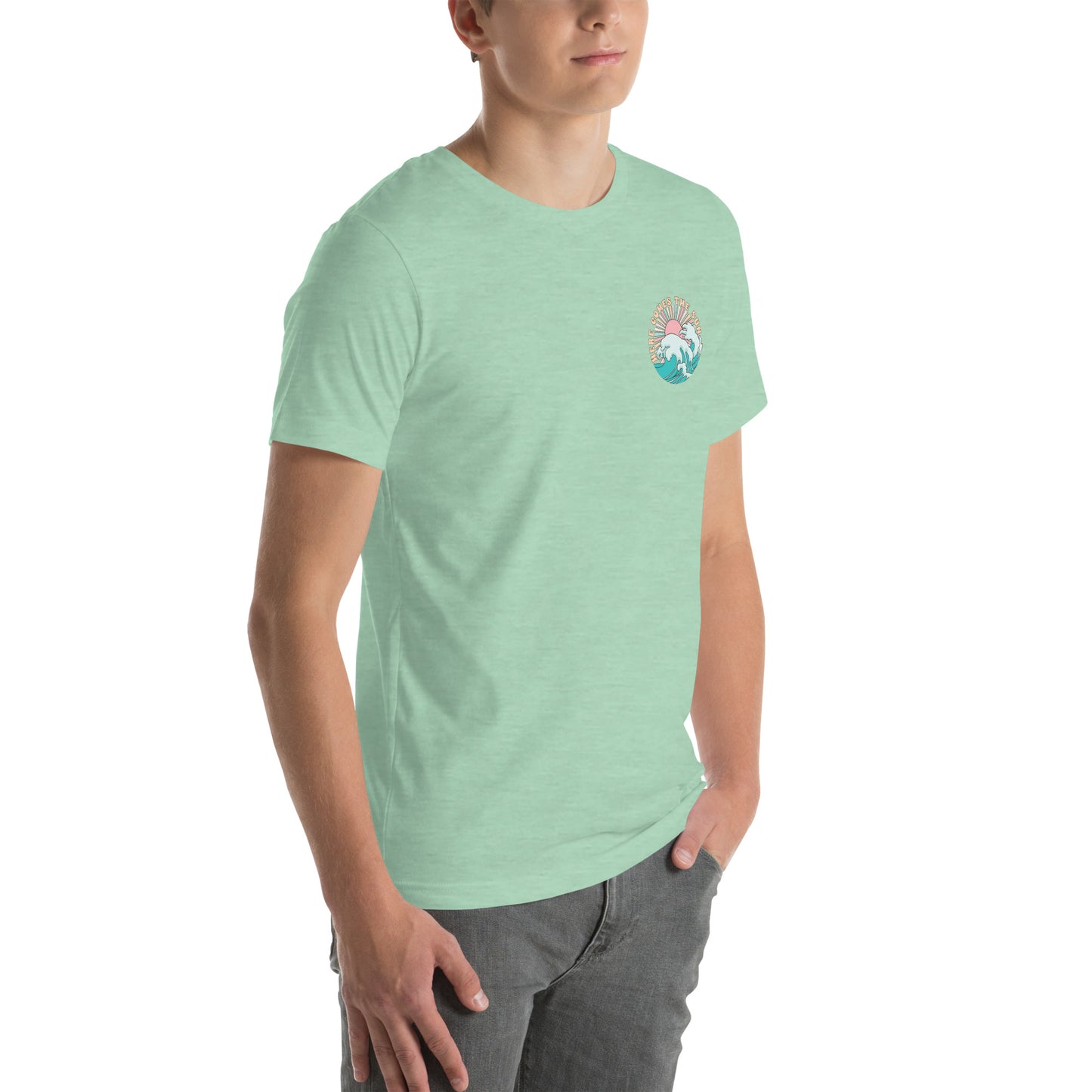 Hideaway here comes the sun men’s t-shirt