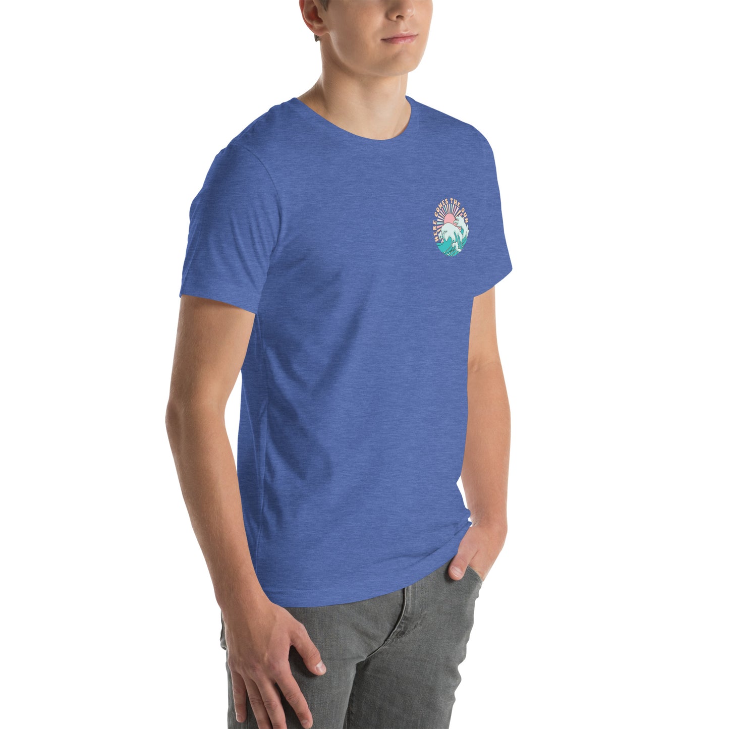 Hideaway here comes the sun men’s t-shirt