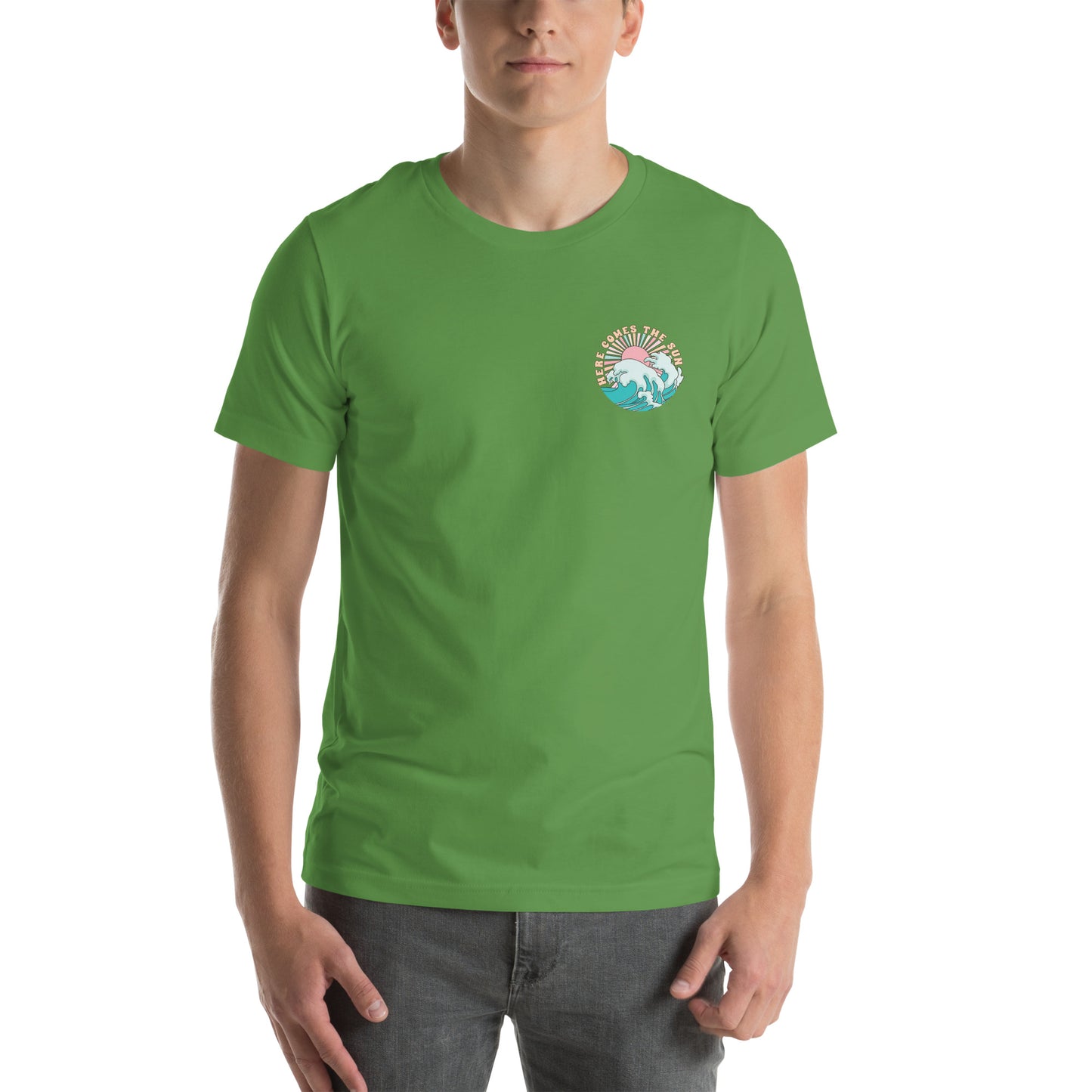 Hideaway here comes the sun men’s t-shirt