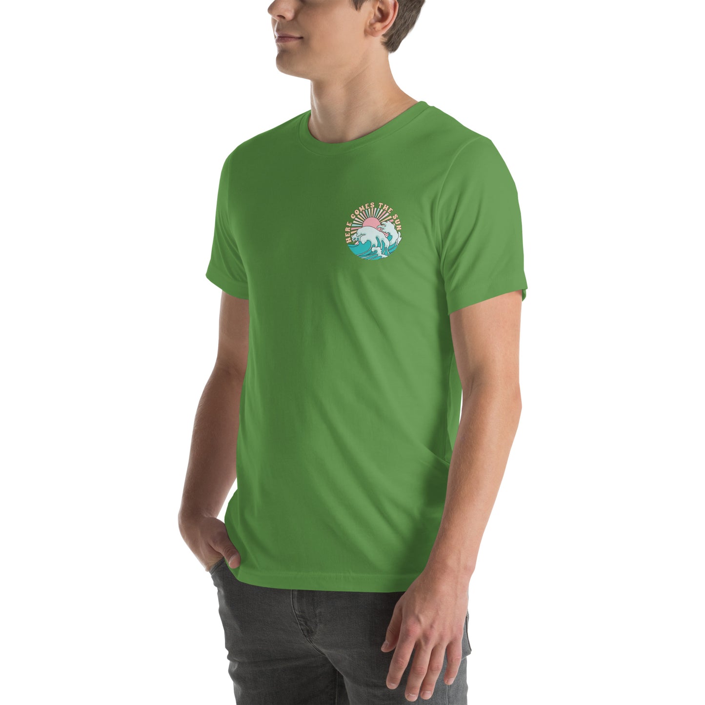 Hideaway here comes the sun men’s t-shirt