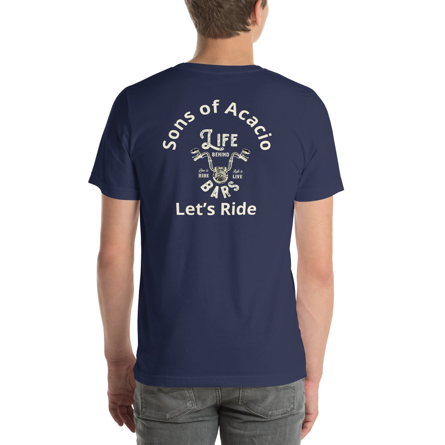 SOA Life behind bars back Unisex t-shirt