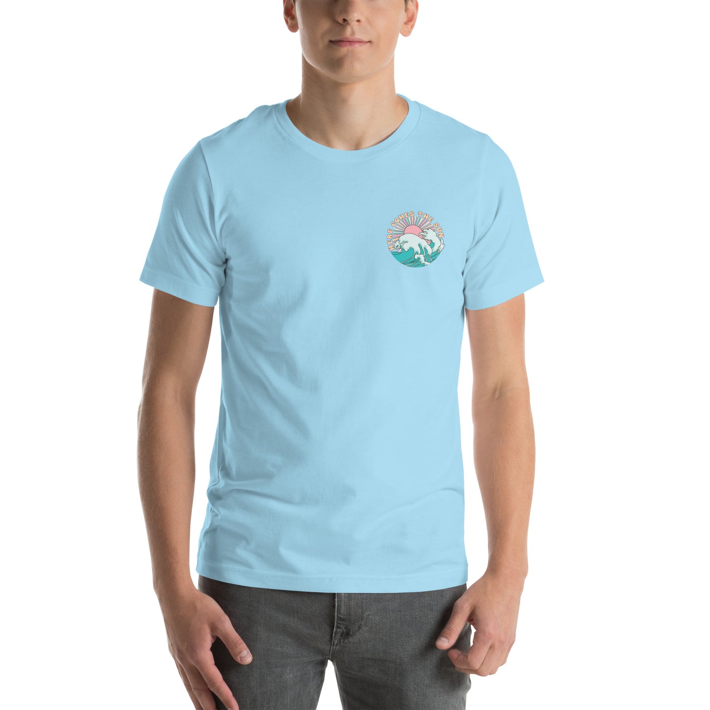 Hideaway here comes the sun men’s t-shirt