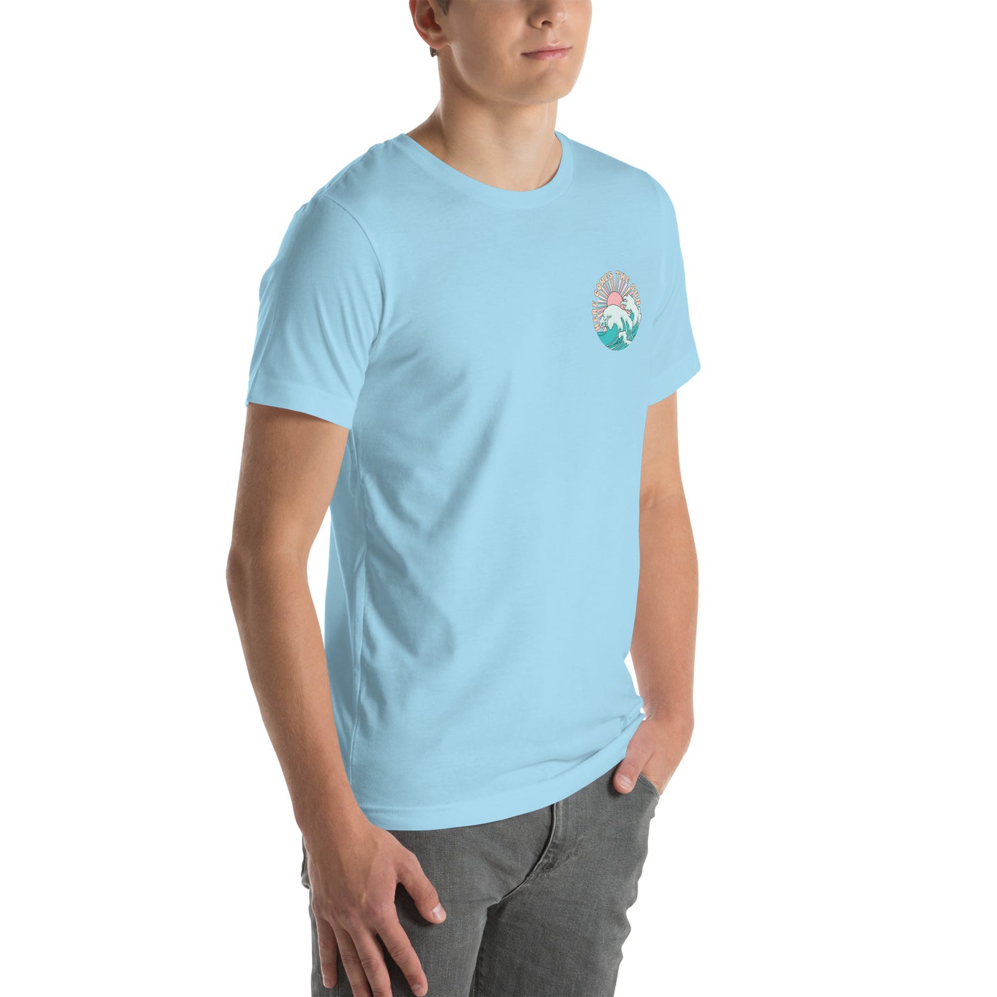 Hideaway here comes the sun men’s t-shirt
