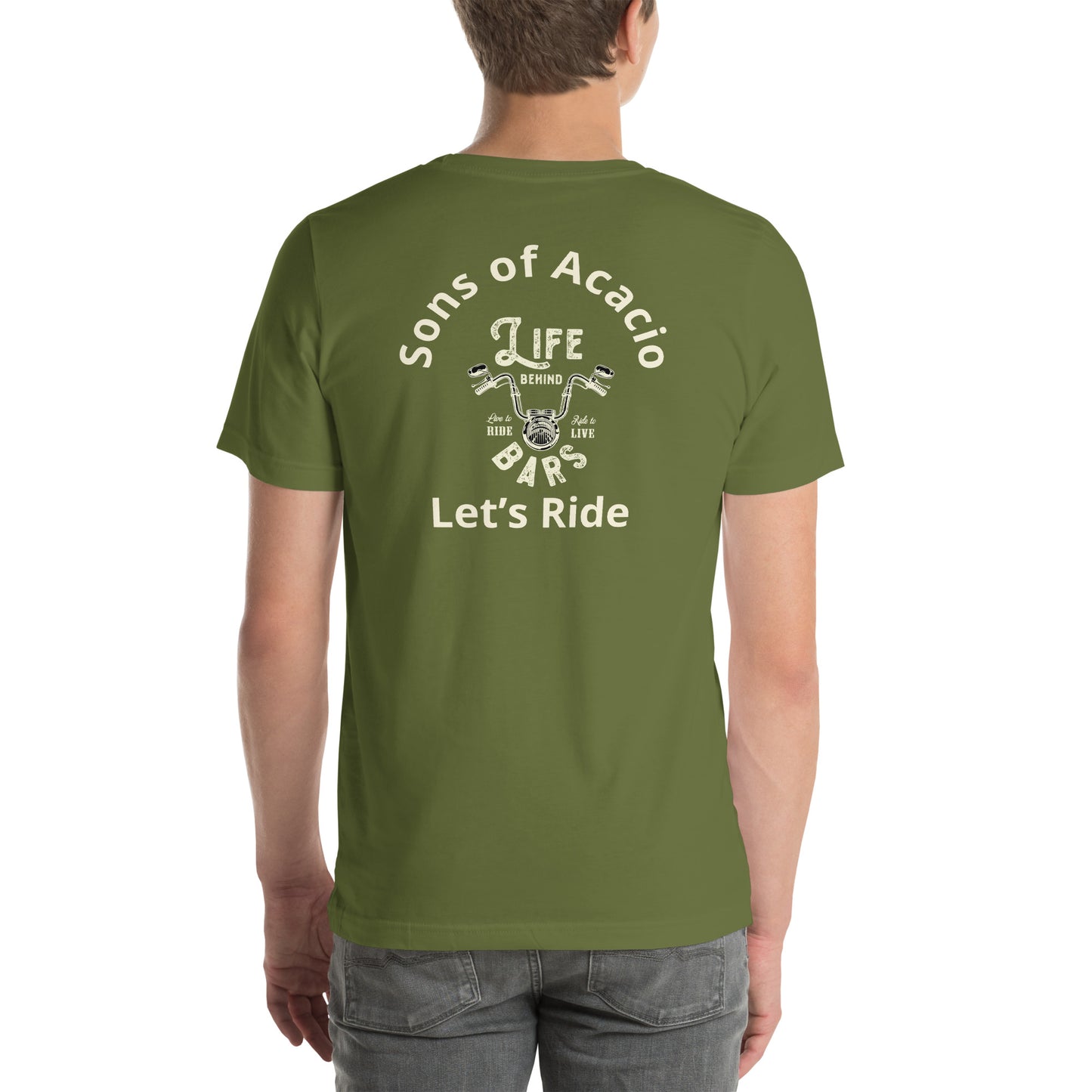 SOA Life behind bars back Unisex t-shirt