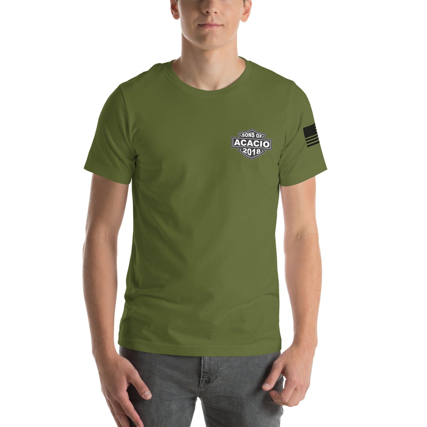 Home of the free light t-shirt