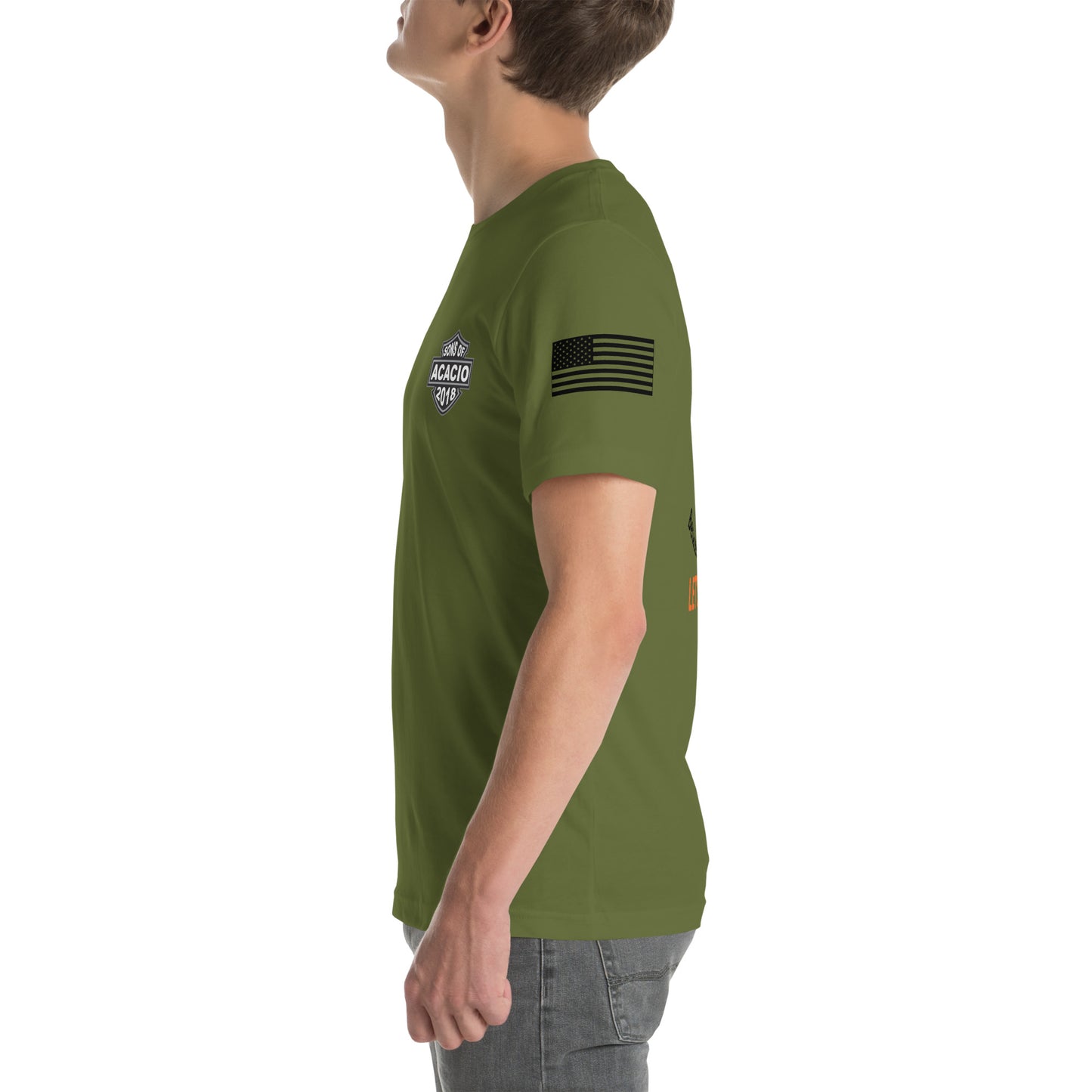 Home of the free light t-shirt