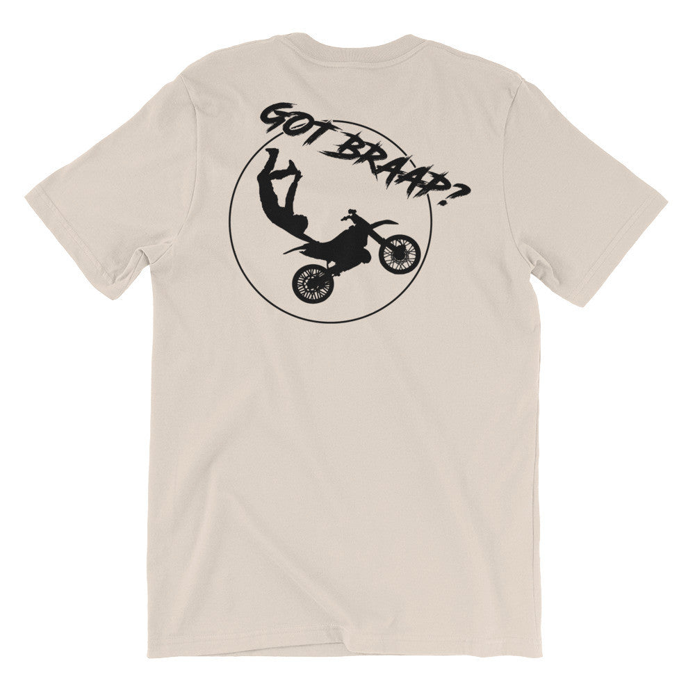 Got Braap motor 2 sided short sleeve t-shirt