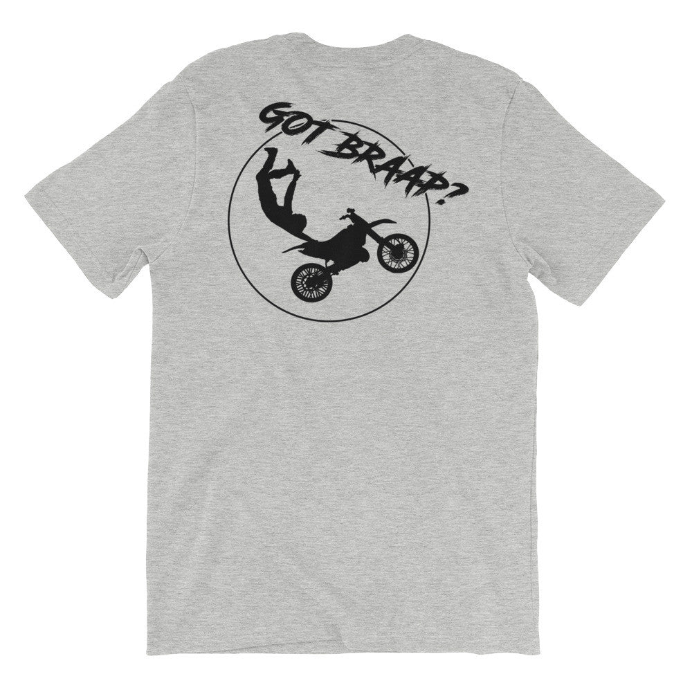 Got Braap motor 2 sided short sleeve t-shirt