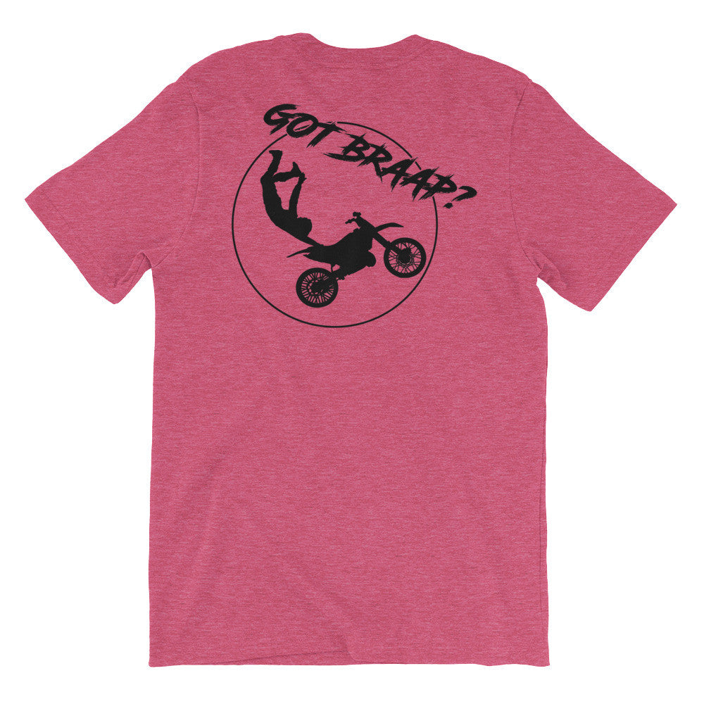 Got Braap motor 2 sided short sleeve t-shirt