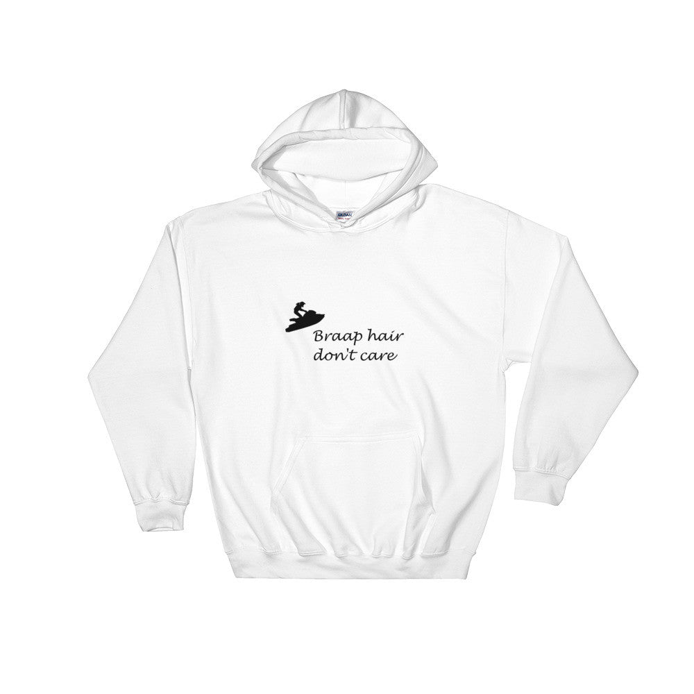 braap hair jetski Hooded Sweatshirt