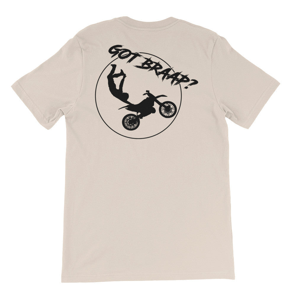 Got Braap motor 2 sided short sleeve t-shirt