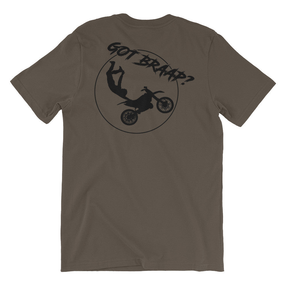 Got Braap motor 2 sided short sleeve t-shirt