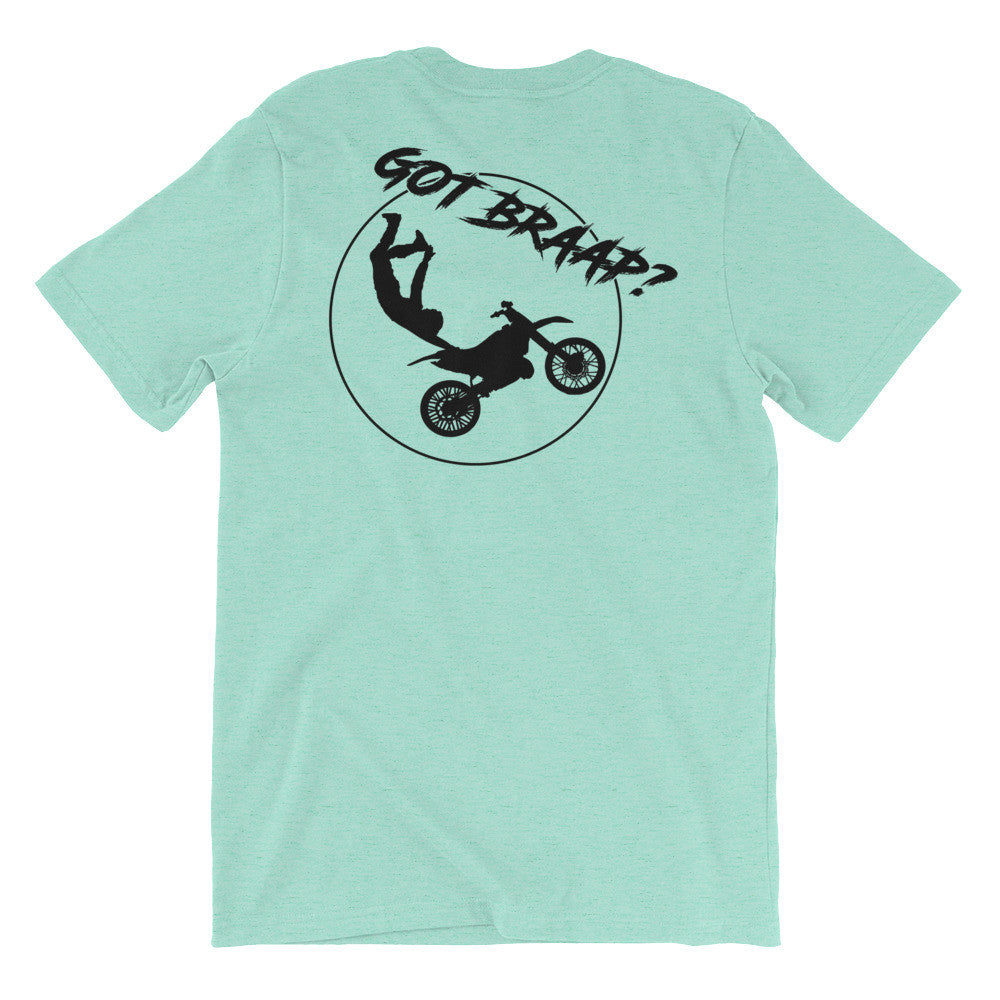 Got Braap motor 2 sided short sleeve t-shirt