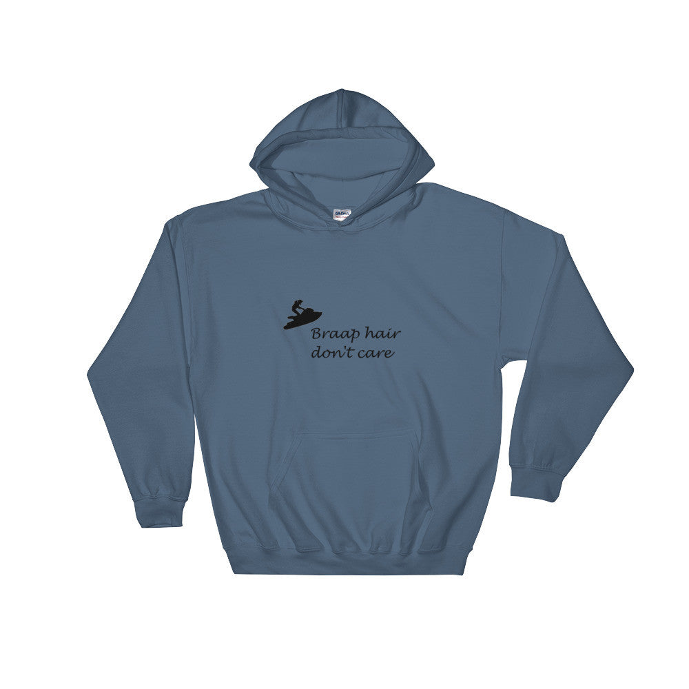braap hair jetski Hooded Sweatshirt