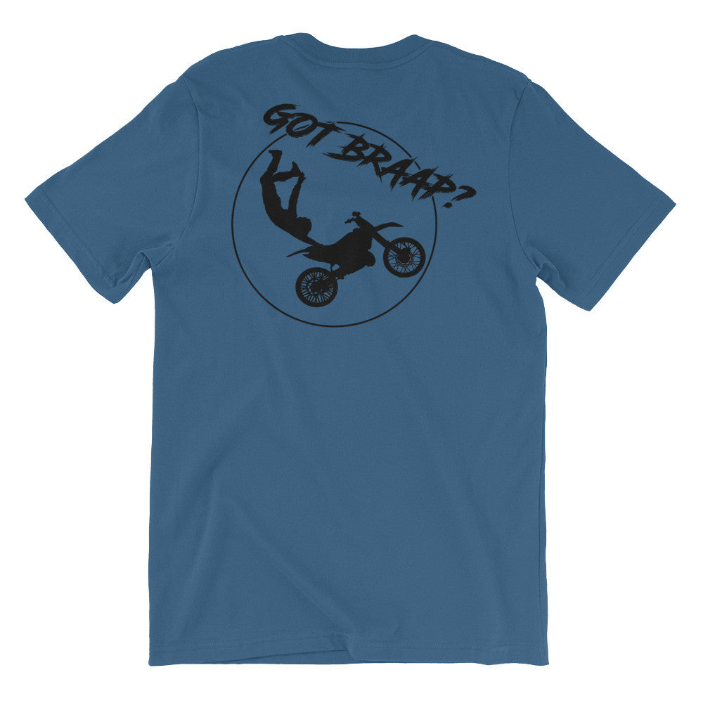 Got Braap motor 2 sided short sleeve t-shirt