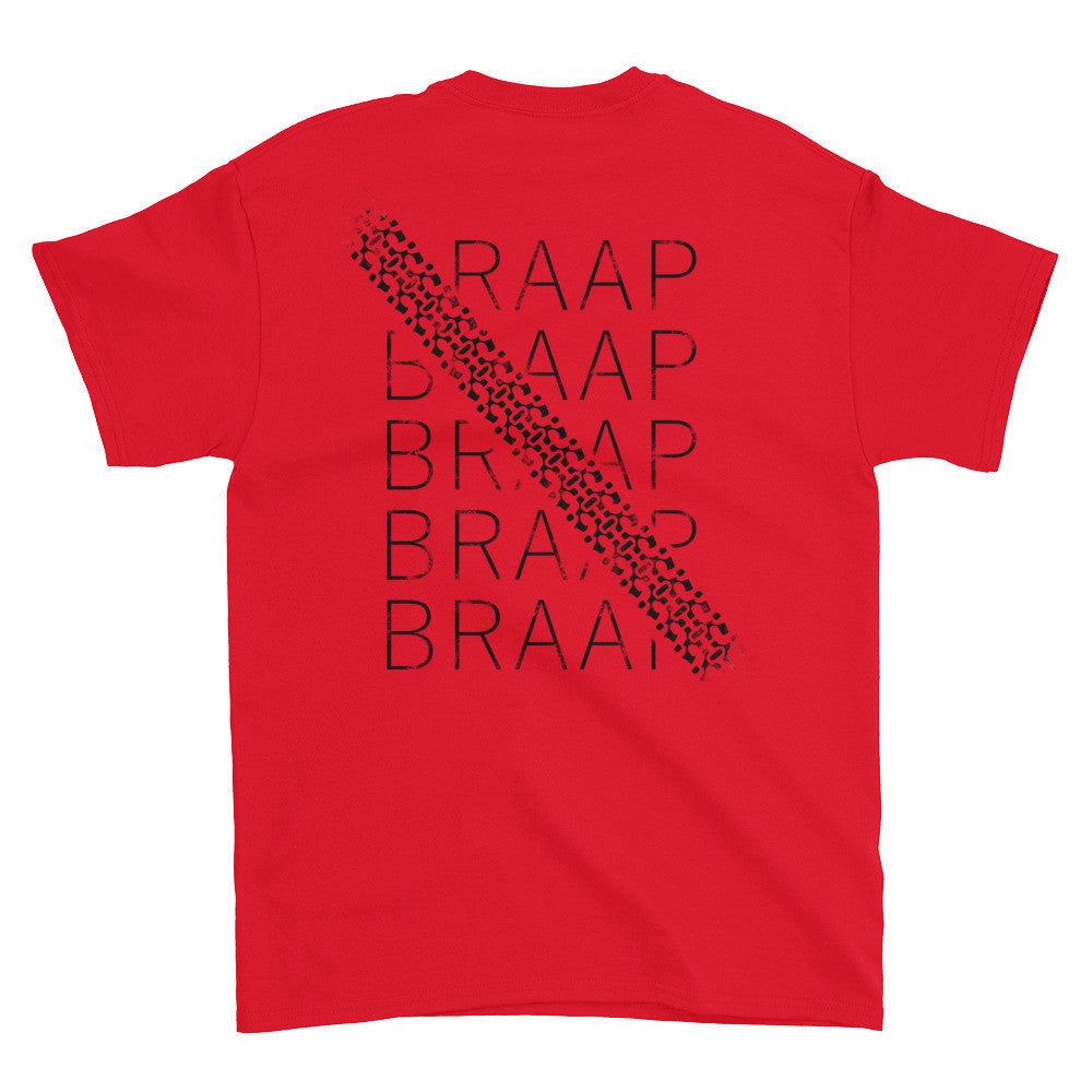 Short sleeve t-shirt (with braap braap braap on back)