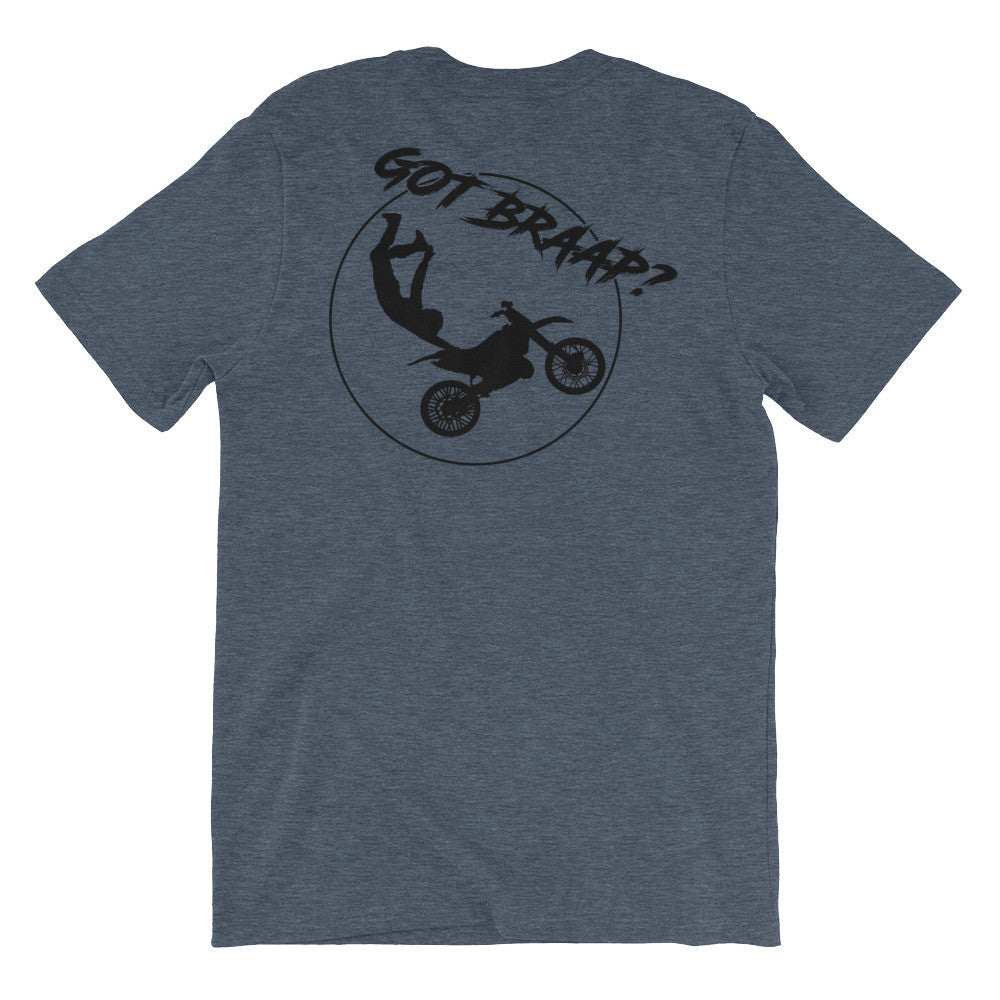 Got Braap motor 2 sided short sleeve t-shirt