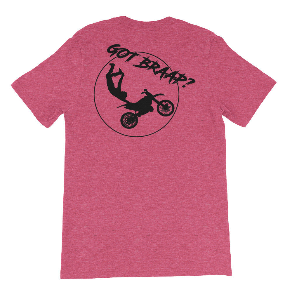 Got Braap motor 2 sided short sleeve t-shirt
