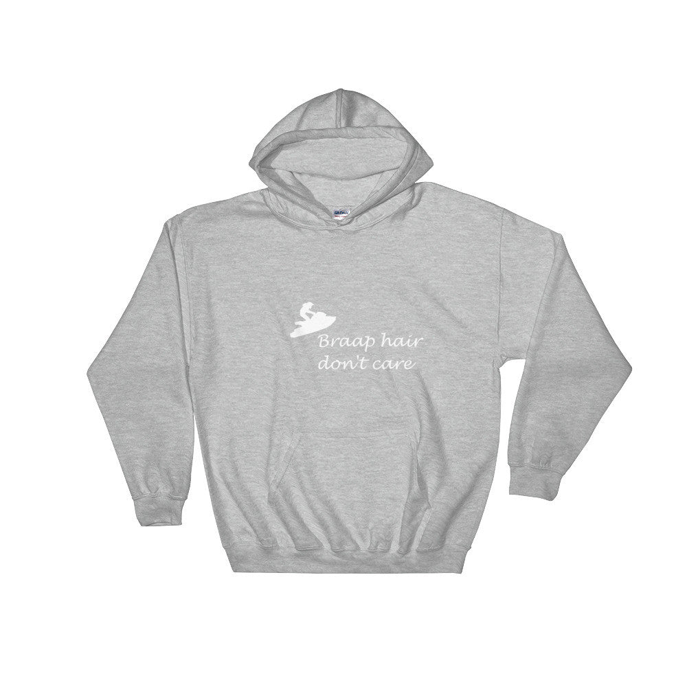 braap hair jetski Hooded Sweatshirt
