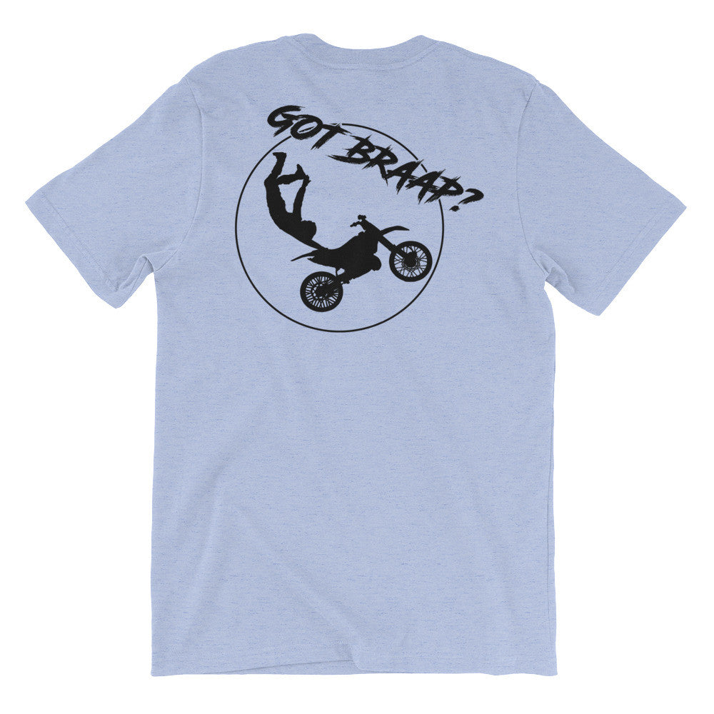 Got Braap motor 2 sided short sleeve t-shirt
