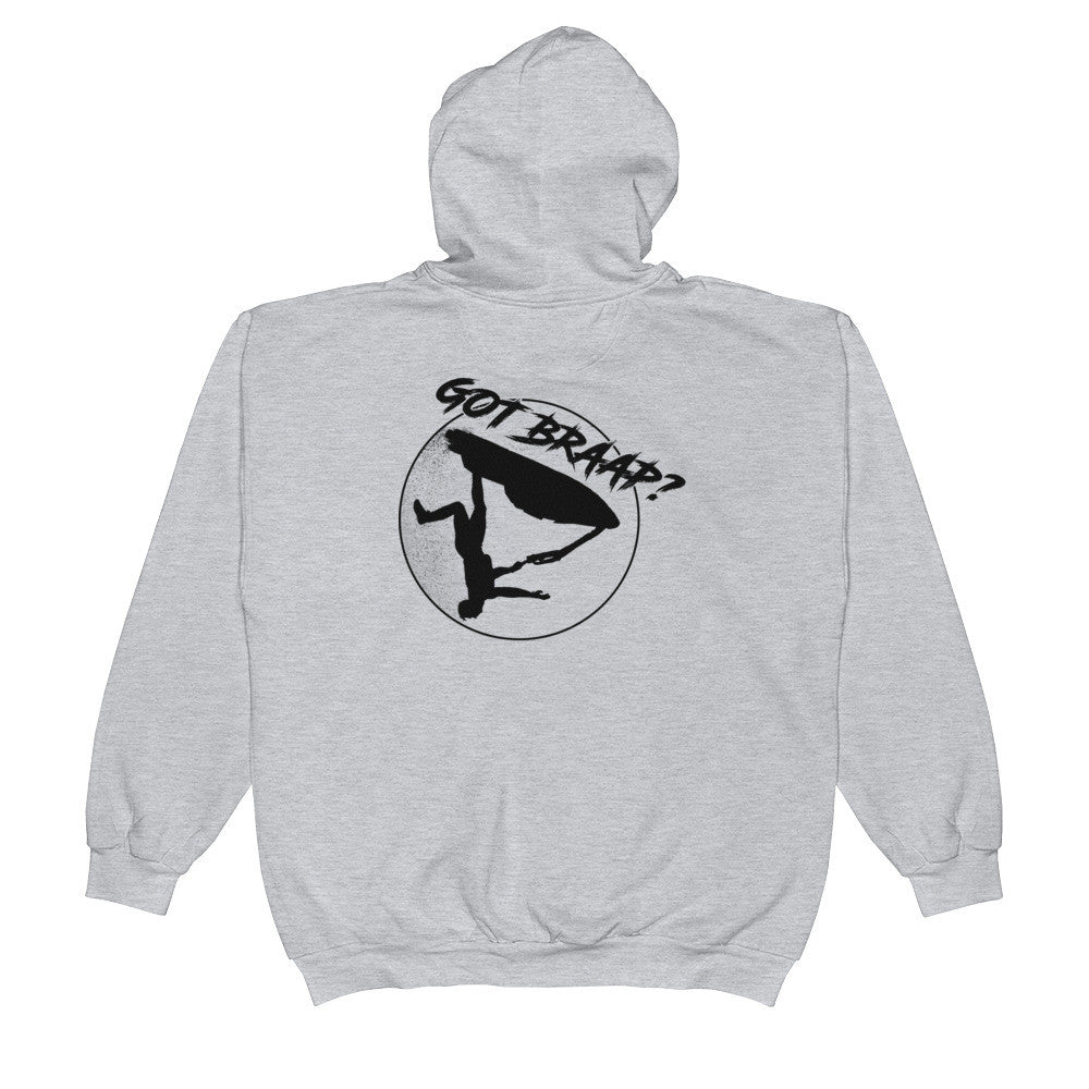 Unisex  Zip Hoodie got braap jetski