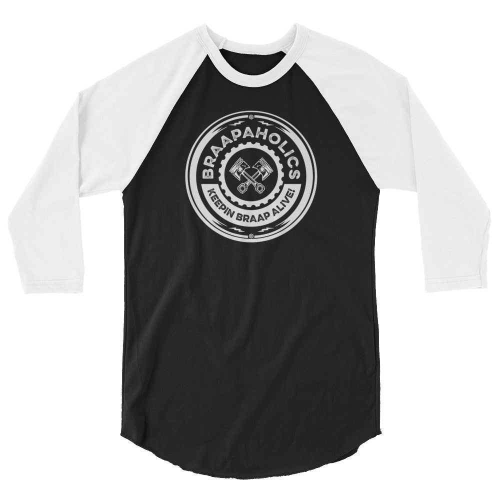 3/4 sleeve raglan shirt