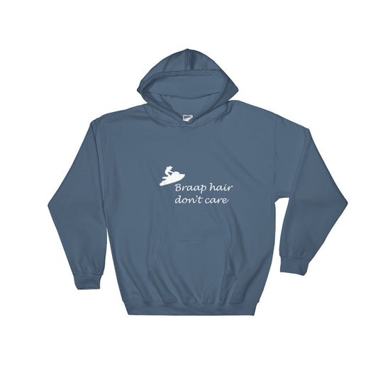 braap hair jetski Hooded Sweatshirt