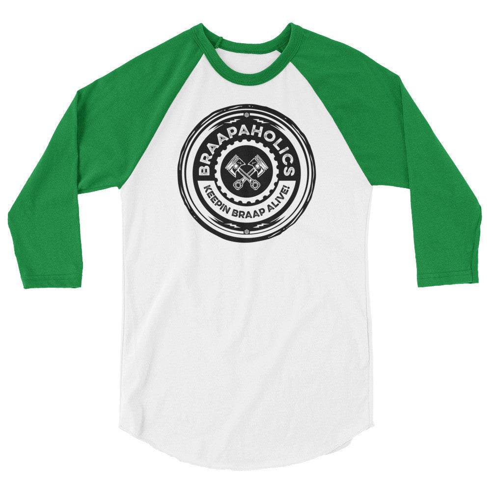 3/4 sleeve raglan shirt