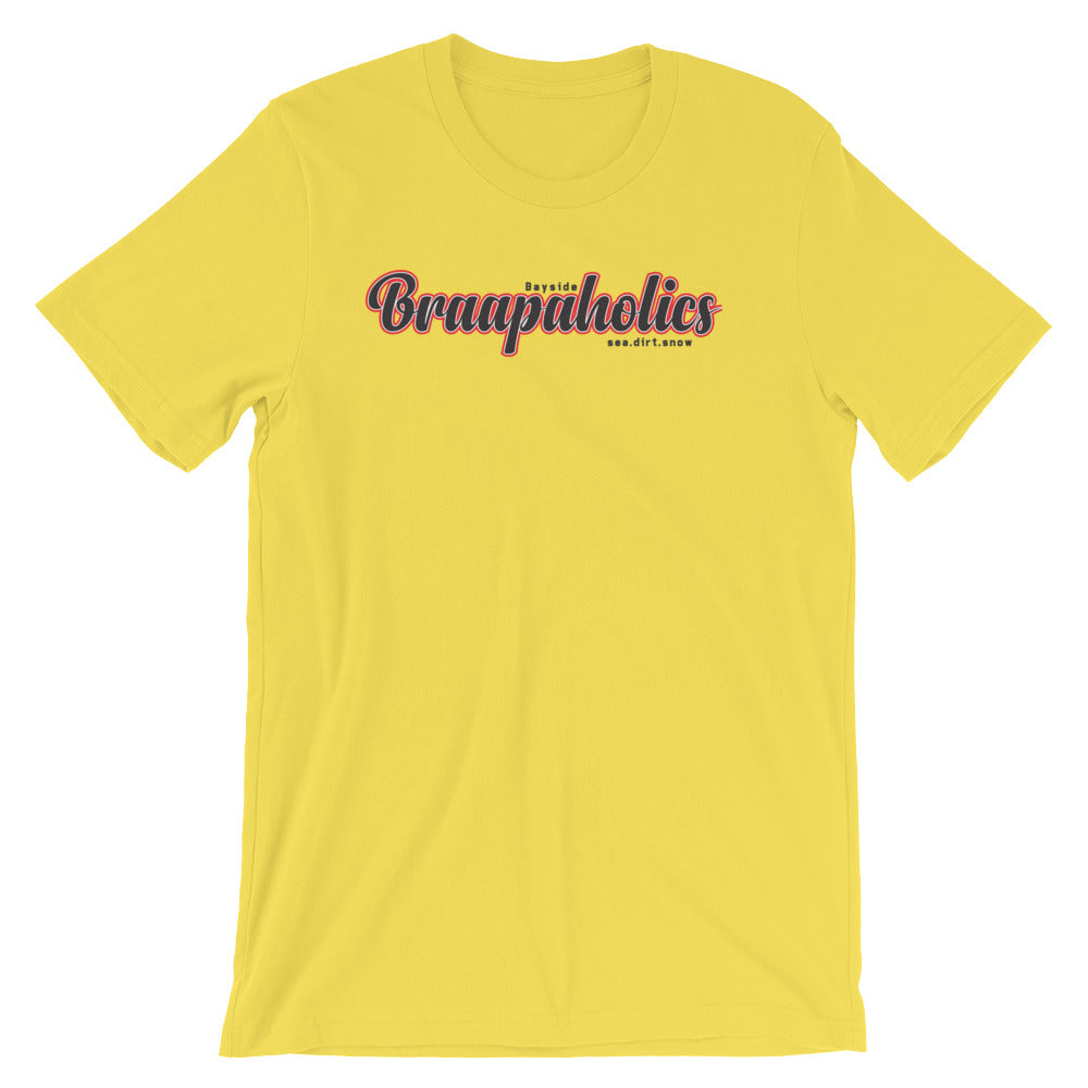 bayside braapaholics Short-Sleeve Unisex T-Shirt