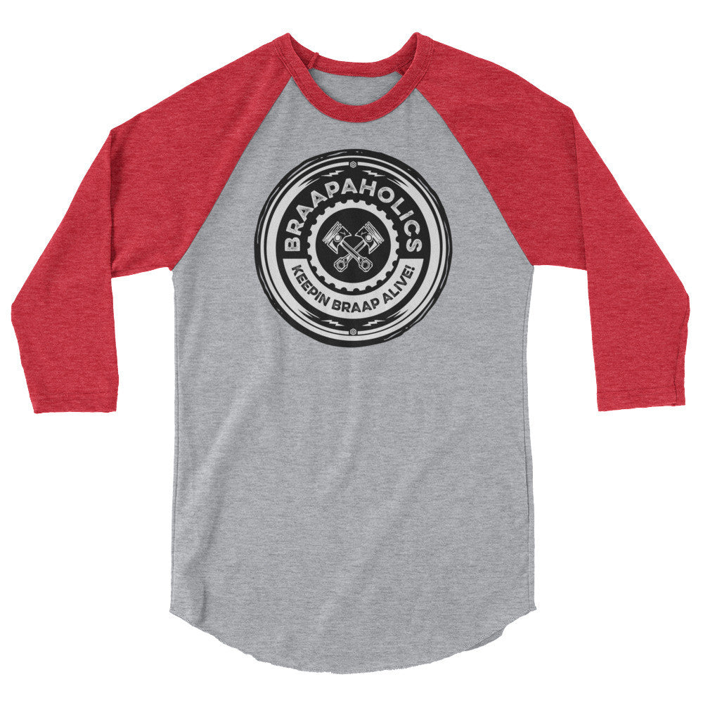 3/4 sleeve raglan shirt